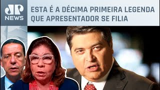 Escolha de Datena pelo PSDB para eleições em SP foi correta? Dora Kramer e Trindade comentam