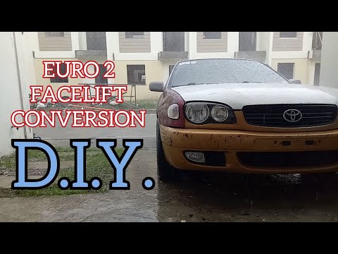 Toyota Corolla Lovelife Euro 2 Conversion DIY