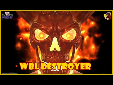 Marvel Future Fight - Ghost Rider Destroyed WBL Knull (1st Impression)
