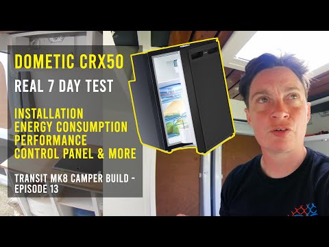 Dometic CRX50 Fridge | 7 Day Test | CRX50 Fridge Installation, Power & Performance, 7 days