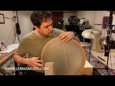 Frame drum hack - turning a frame drum into a ntaouli (davul, tupan)
