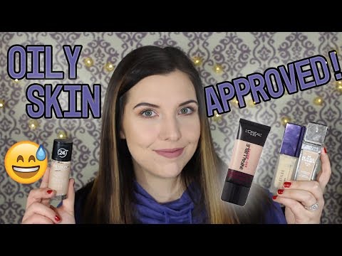 MY HOLY GRAIL FOUNDATIONS FOR OILY SKIN | Colorado Kate