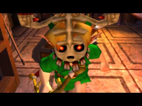 Zelda Majora's Mask 3D - 100% Walkthrough Part 28 Gameplay - Ikana Graveyard Final Night Dampé Game