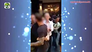 「外藉半裸男大戰華人」清晨連環爆樽 華洋暴力混戰蘭桂芳 video