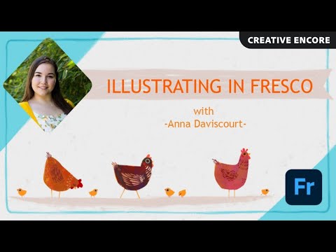 Creative Encore: Illustrate Colorful Characters in Adobe Fresco with Anna Daviscourt