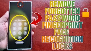 Samsung Galaxy S23 Ultra How to Remove Forgotten Passwords/Fingerprint Lock/Face Recognition Lock