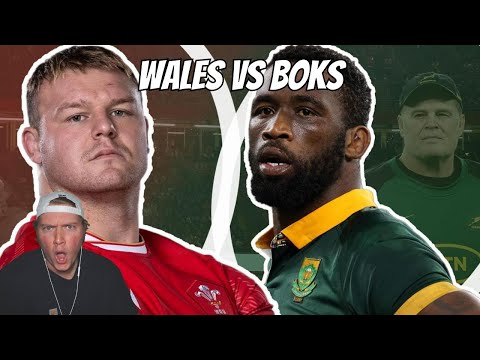 American reacts to Springboks vs Wales in Cardiff