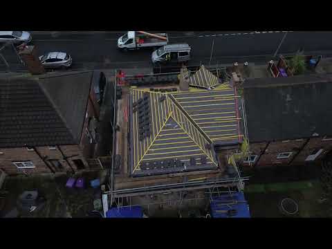 Residential roof project video thumbnail