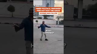 Syrian man didn't know why he was freed 😅