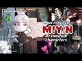 C Ai React To M Y N As Random Characters Demon Lord Exorcists AU 2x Speed BOT LINK IN DESC