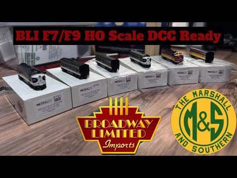 Broadway Limited HO Scale F7/F9 Locomotives