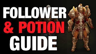 Diablo 3 Follower &amp; Potion Guide Season &amp; Non Season Templar, Enchantress