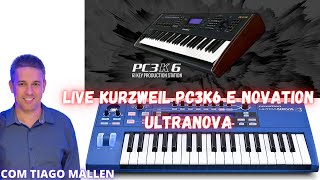 Video thumbnail for LIVE - KURZWEIL PC3K6 E NOVATION ULTRANOVA PAPO TECLADISTICO COM (TIAGO MALLEN) #keyboard #teclados by Tiago Mallen