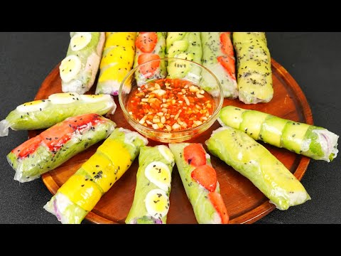 Gỏi cuốn trái cây