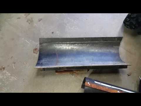 UTV Snow plow wings part1