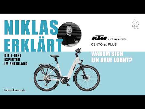 KTM Cento 10 Plus – High-End Trekking E-Bike mit 800Wh, Bosch CX Motor & Kiox 500 Display