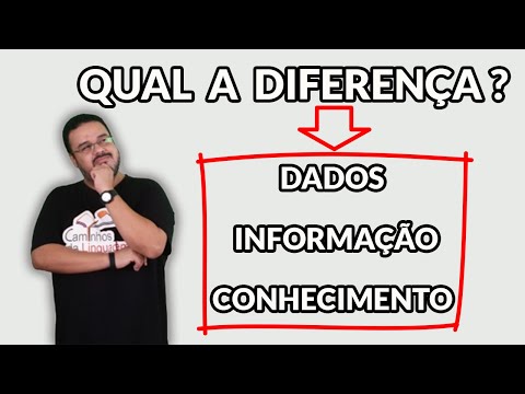 Qual é a diferença entre informação e conhecimento ?