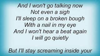 Shivaree - I Will Go Quietly Lyrics