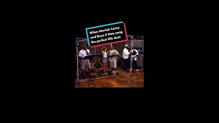 Mariah Carey and Boyz II Men sang together