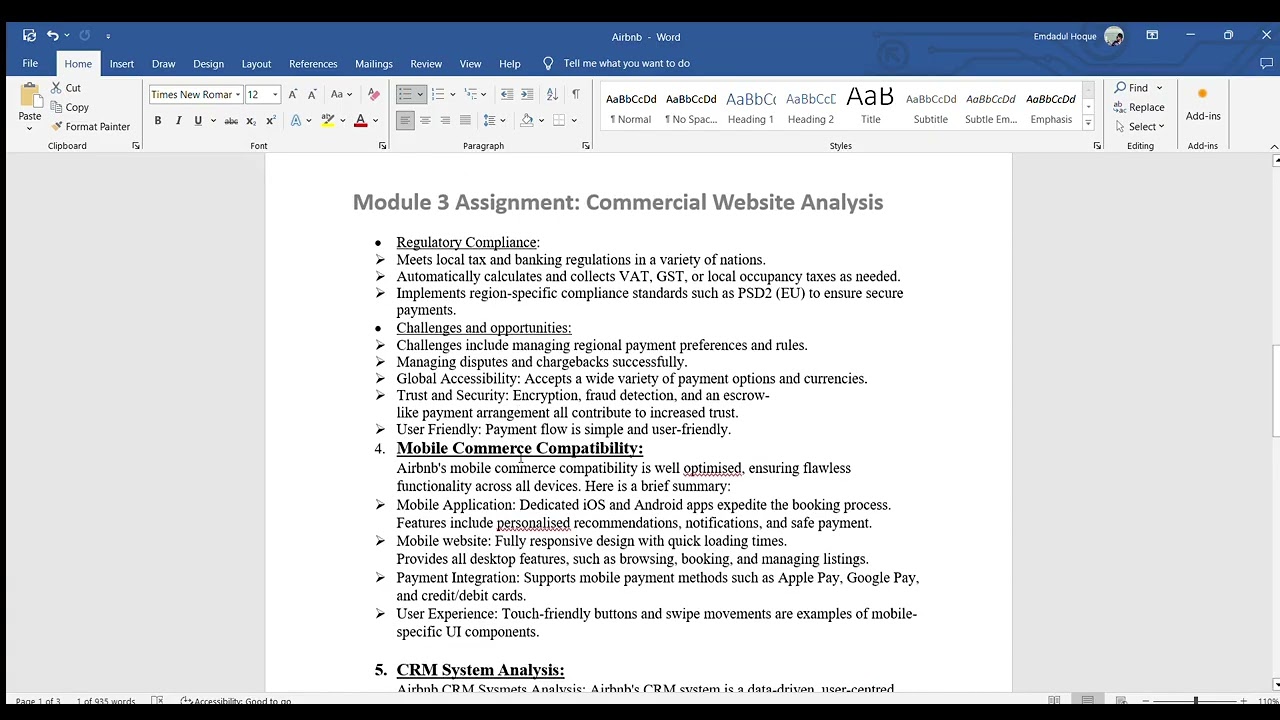 Module 3 assignment AIRBnB