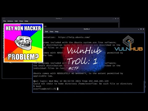 VulnHub Tr0ll: 1 CTF