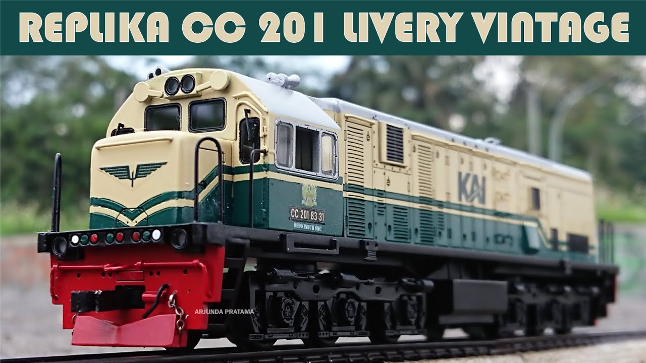 SUPER DETAIL‼️ MINIATURE LOCOMOTIVE CC 201 VINTAGE LIVERY by WORKSHOP REPLIKA. RAIL MODEL