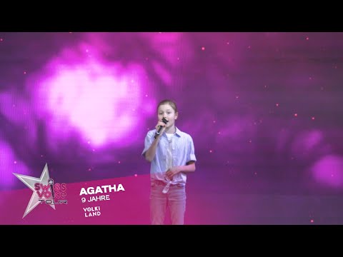 Agatha 9 jahre - Swiss Voice Tour 2022, Volkiland Volketswil