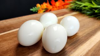 A QUICK breakfast with hard-boiled eggs! Simple and Delicious!