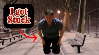 Is There a Worst Place to do Calisthenics Outside at Christmas?🎄😅 (FESTIVE SPECIAL)