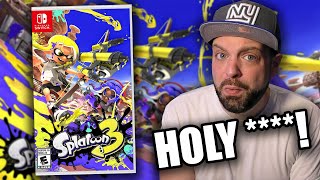 Splatoon 3 Nintendo Direct REACTION! HOLY ****!