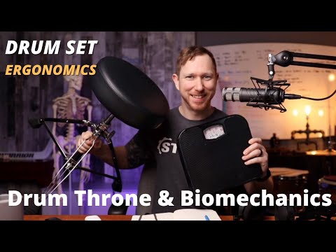 Drum Throne Ergonomics HACK Using Scales? Physics For Better Drumming!