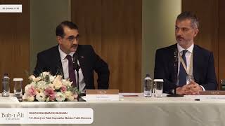 (135.) - SN. FATİH DÖNMEZ / T.C. ENERJİ VE TABİİ KAYNAKLAR BAKANI
