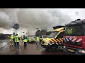 Getuigen vertellen over de brand in de haven van Vlaardingen