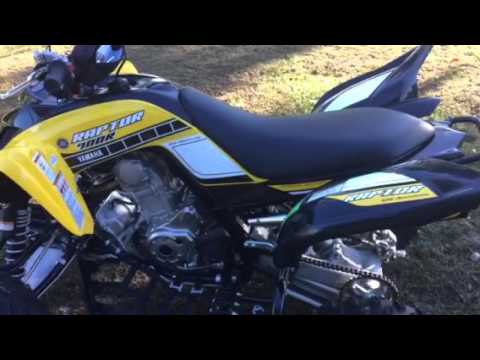 2016 Yamaha raptor 700 se w/Barker dual exhaust