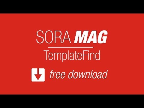 SoraMag Blogger Template Download - Best Magazine Blogspot Templates Download