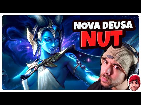Mostraram a NOVA DEUSA do SMITE! NUT: A Deusa do Céu