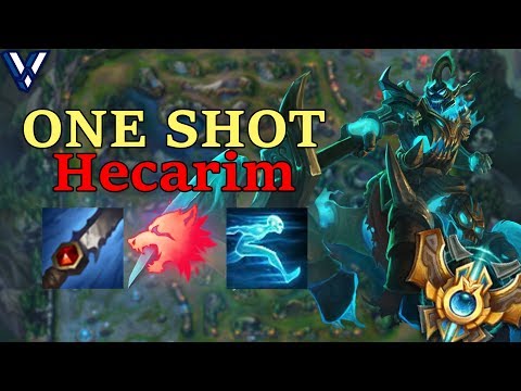 Literal ONE SHOT Hecarim in Masters !?