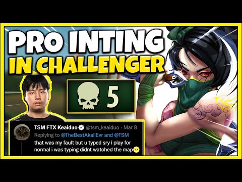 TSM attacked me on social media for this game - is Keaiduo Intentionally Feeding? Full Game Revealed