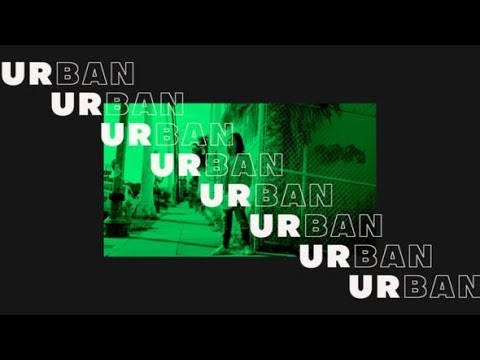 Apple Motion Template: Urban Opener + Free Font Download