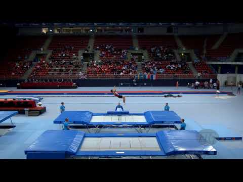 OLIMJONOV Mokhirbek (UZB) - 2017 Trampoline Worlds, Sofia (BUL) - Qualification Trampoline Routine