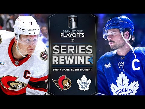 Senators vs. Maple Leafs "Battle of Ontario" First Round Mini-Movie | 2025 Series Rewind