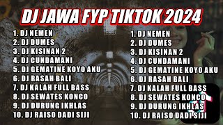 Download lagu DJ JAWA VIRAL TIKTOK 2024 FULL BASS | DJ NEMEN X DUMES 🎶 FULL ALBUM VIRAL TIKTOK TERBARU 2024 mp3