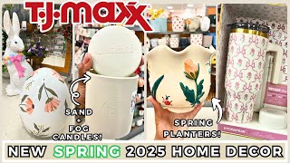 NEW TJ Maxx Spring 2025 Shop With Me Home Decor Must Haves | SHOPPING VLOG