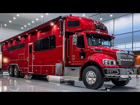 Inside the 2026 Mack 6×6 Motorhome Camper – The Heavy-Duty Luxury Home on Wheels
