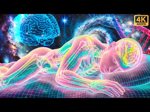 432Hz + 963Hz + 528Hz + 852Hz |The Deepest Healing Sleep: Whole Body Regeneration, Remove Insomnia#4