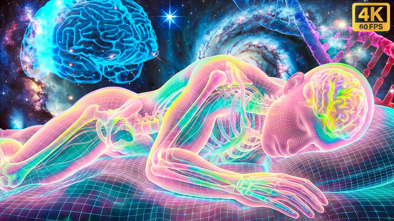 432Hz + 963Hz + 528Hz + 852Hz |The Deepest Healing Sleep: Whole Body Regeneration, Remove Insomnia#4
