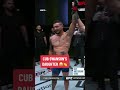 Cub Swanson’s daughter was HYPED that her dad won ? #UFCVegas78