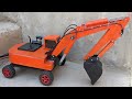 How To Create Electric And Automatic Hydraulic Excavator