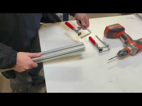 Schraubzwinge für I Typ Nut 8  / Clamping vice for I type slot 8 🤖