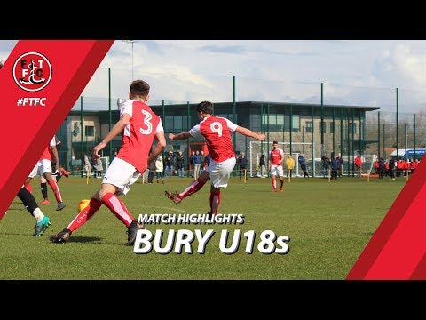 Under 18s 2-1 Bury Under 18s | Highlights